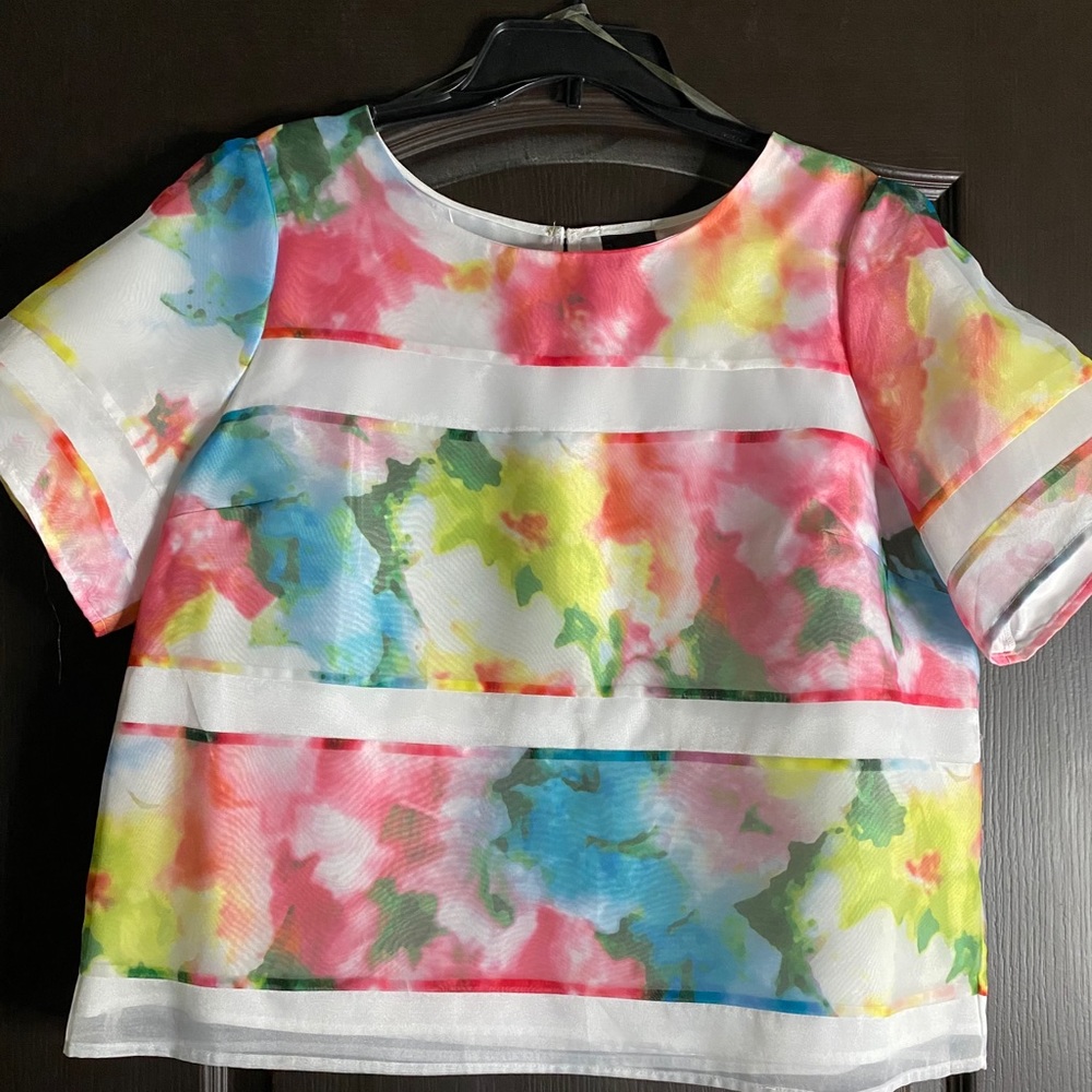 Worthington Tie-Dye blouse |Like New|